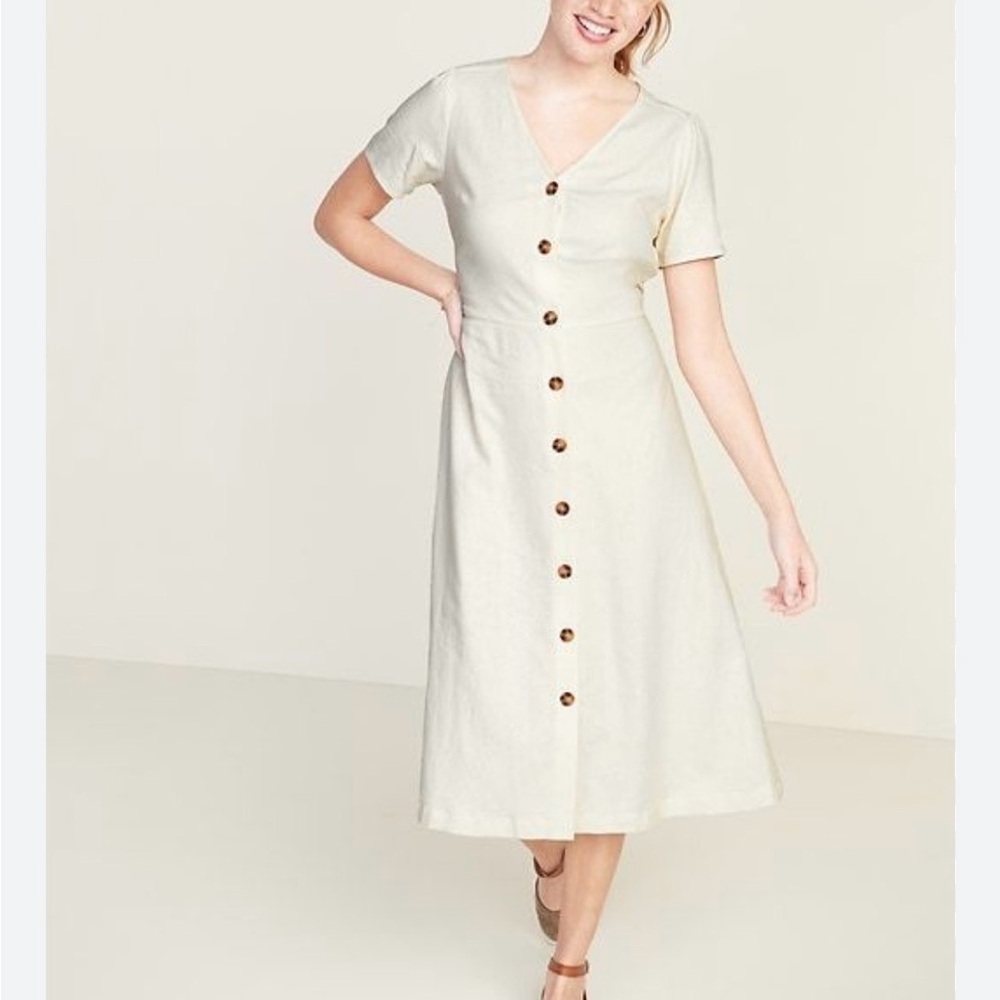 Old navy button down dress
